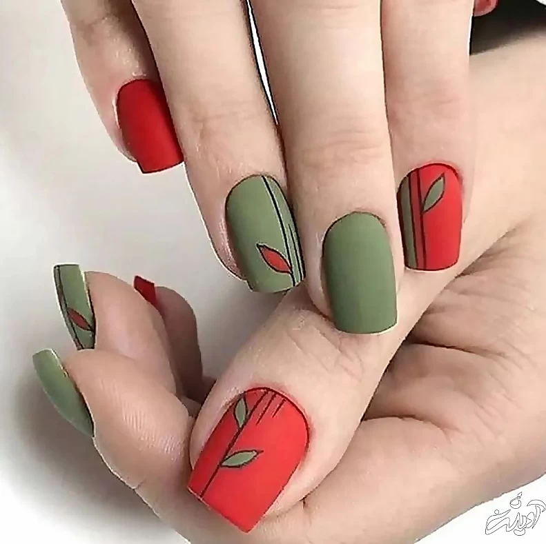 مدل ناخن شب يلدايي